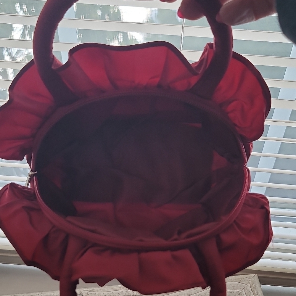 Red Burgundy Women's Handbag - Picture 8 of 13